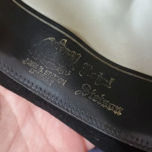 Stetson Royal Stetson Black Fedora